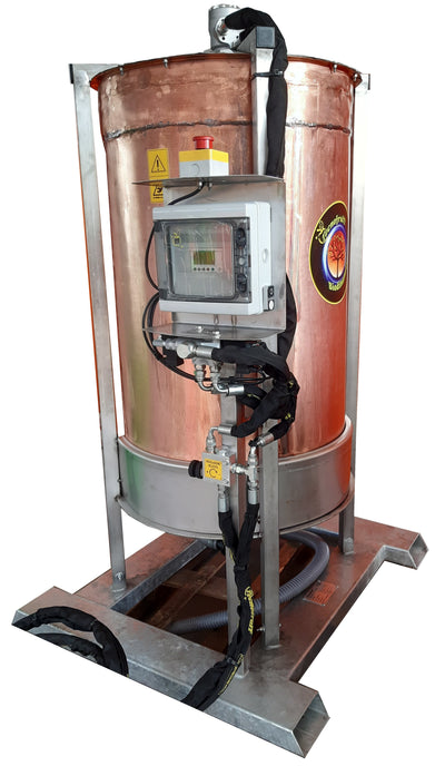 DINAMIZZATORE IN RAME CAPACITA' 200 L