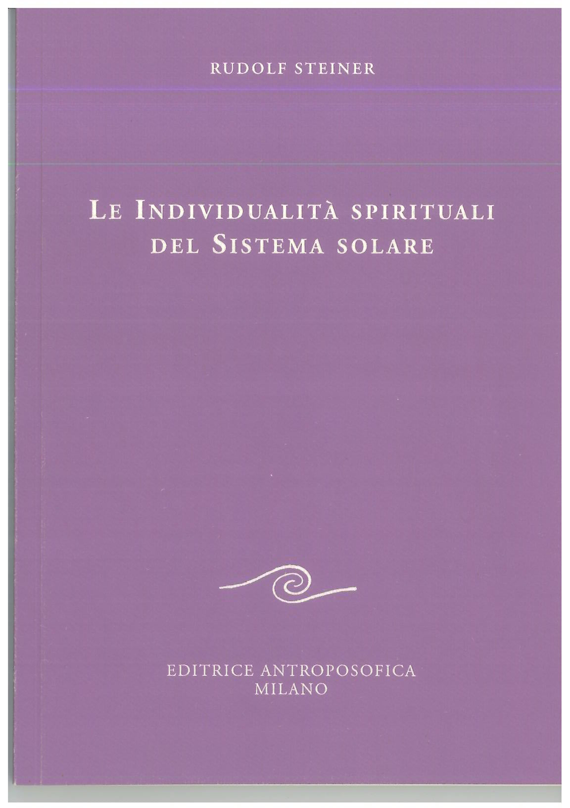 Le individualità spirituali del sistema solare - Rudolf Steiner