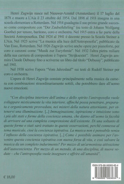 L'EVOLUZIONE SPIRITUALE DELLA MUSICA - H. Zagwijn