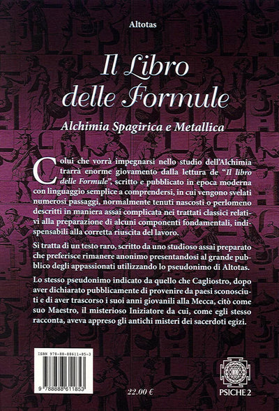 IL LIBRO DELLE FORMULE - Altotas